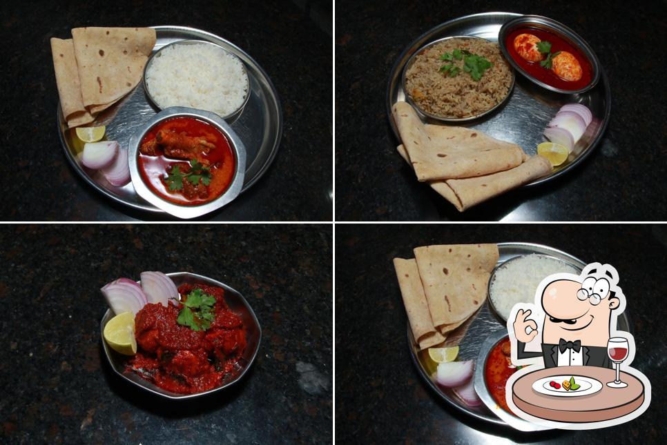 Food at Chitta Renuka savaji hotel- best savji hotel in hubli