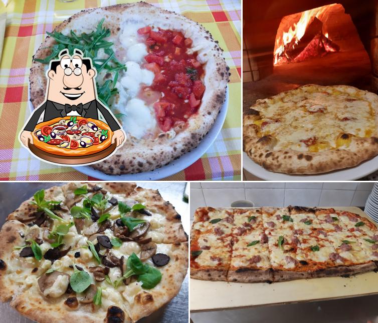 Scegli una pizza a Trattoria tipica e pizzeria Il Boschetto