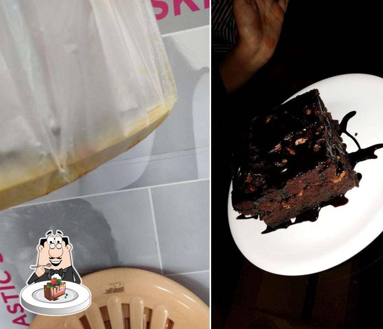Chocolate cake at Fun city
