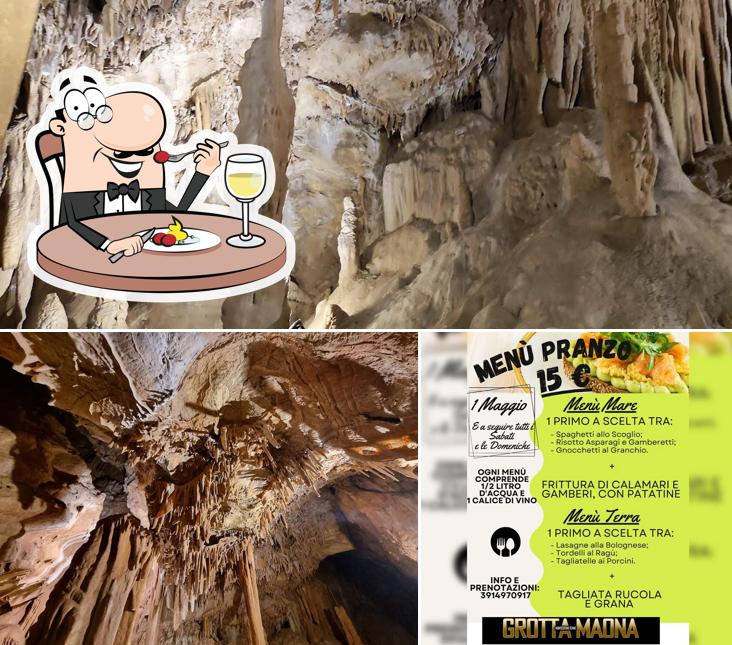 Platti al GROTTA MAONA bar-ristorante-grotta naturale-parco avventura