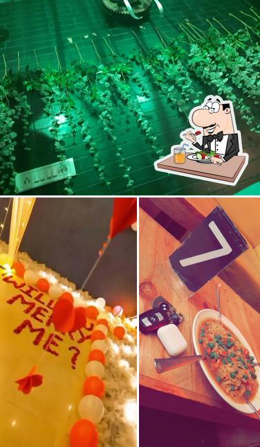 Meals at Heartbeat rooftop cafe Ahmedabad