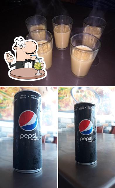 Get a drink from the menu