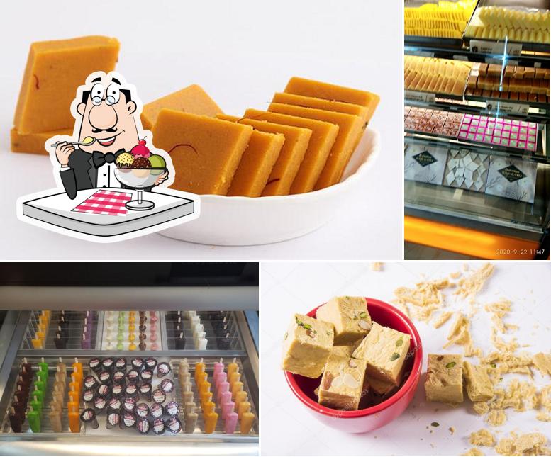 Enjoy one of the sweet dishes