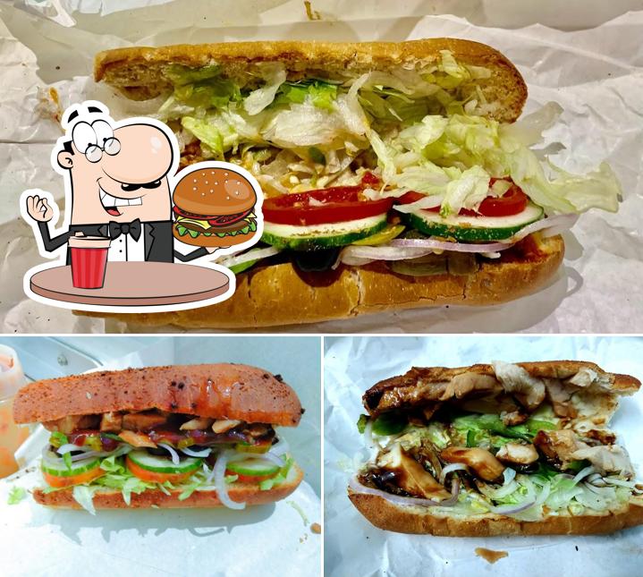 Try out a burger at Subway SS Colony Madurai
