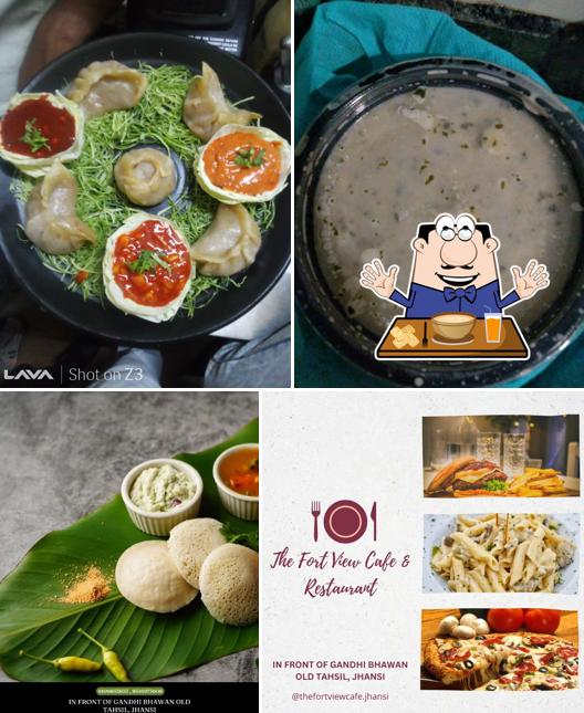 Clam chowder at The Fort View Cafe & Restaurant