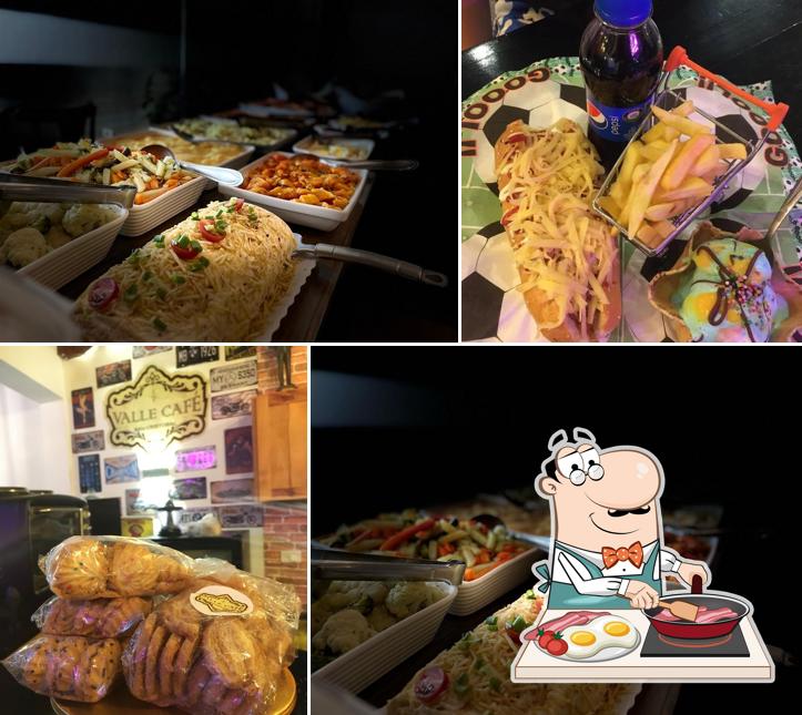 Omeletes em Valle Café