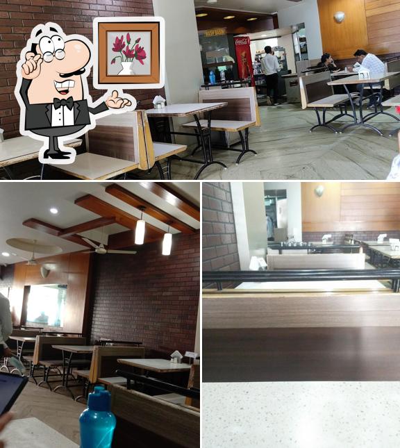 The interior of Food Plaza Restaurant