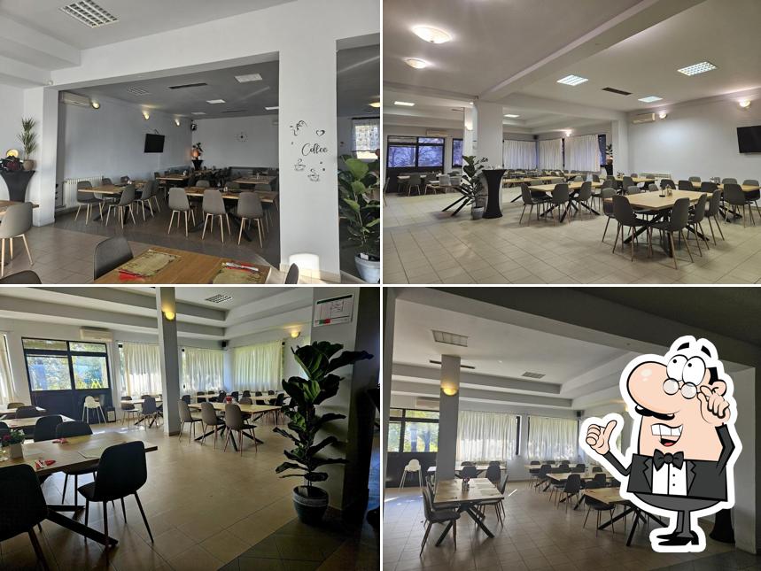 Gli interni di High Club Catering/Restaurant