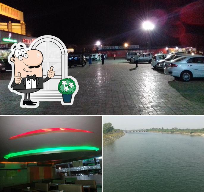 Enjoy the view at the outside area of HOTEL DELIGHT BANQUET ROOMS RESTAURANT (Pure Veg)