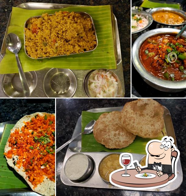 Meals at Hotel Kaarthik Vegetarian Restaurant