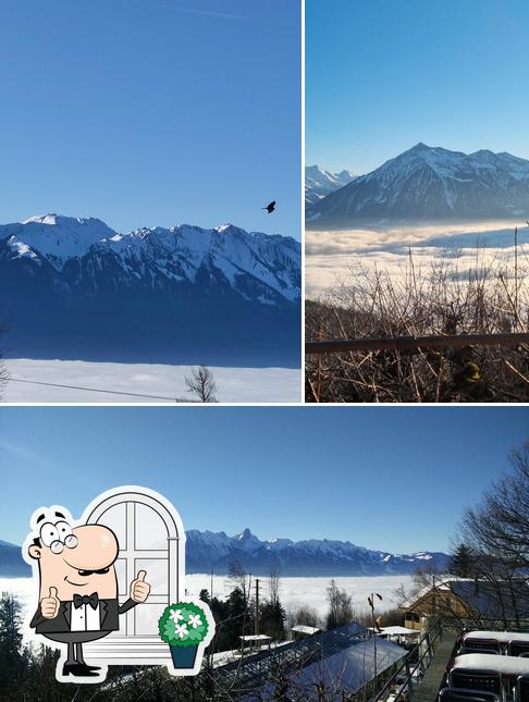 Gli esterni di Hotel-Restaurant Bellevue