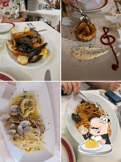 Spaghetti alla carbonara al Il Caminetto