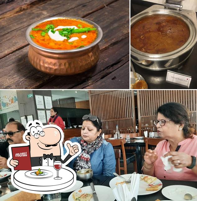 The image of Machan’s food and dining table