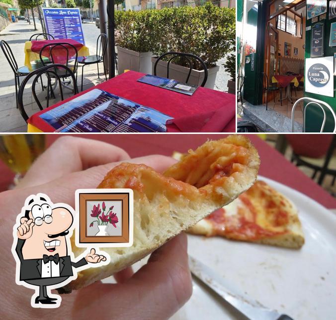 Siediti a un tavolo di Pizzeria Luna Caprese