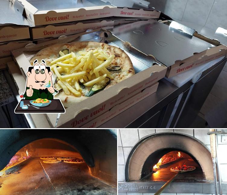 Platti al Pizzeria d'asporto La Marinara
