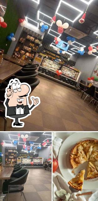 The interior of Eclair Cafe & Lounge