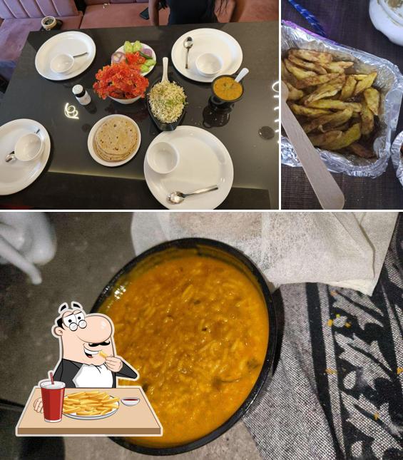 French fries at Hotel rajbhog