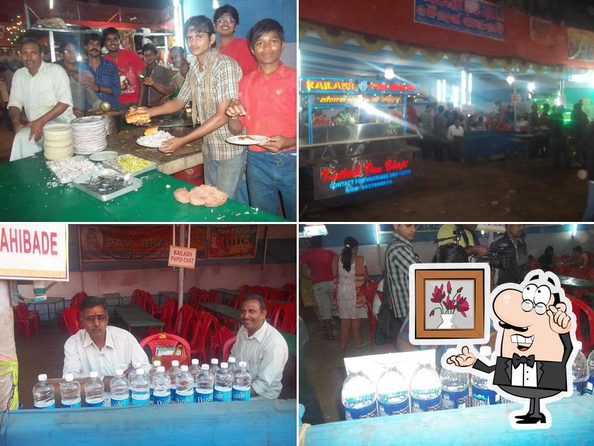 The interior of Kailash Pav Bhaji