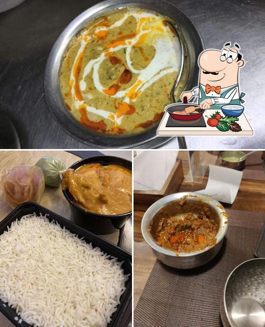 Chicken curry at Kake Da Hotel Dwarka