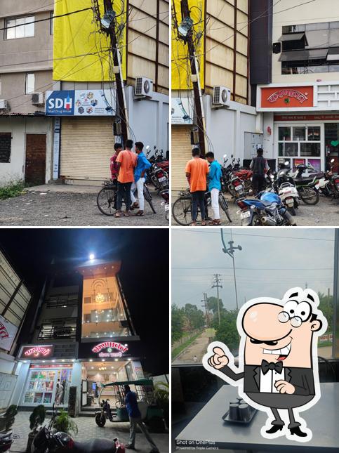 The exterior of Karnawat paan party hall and bhojan prasadi