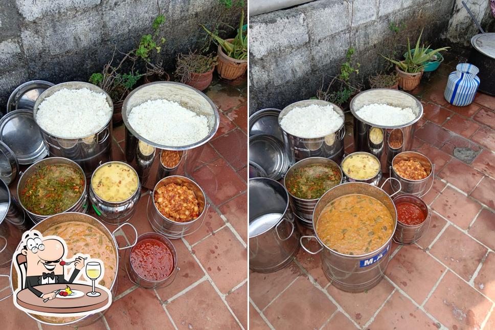 Food at Muruga lakshmi mess