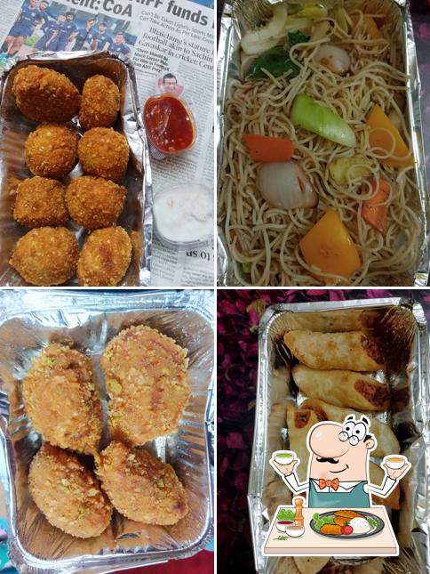 Food at Soulful Indo Chinese - best momos in tricity
