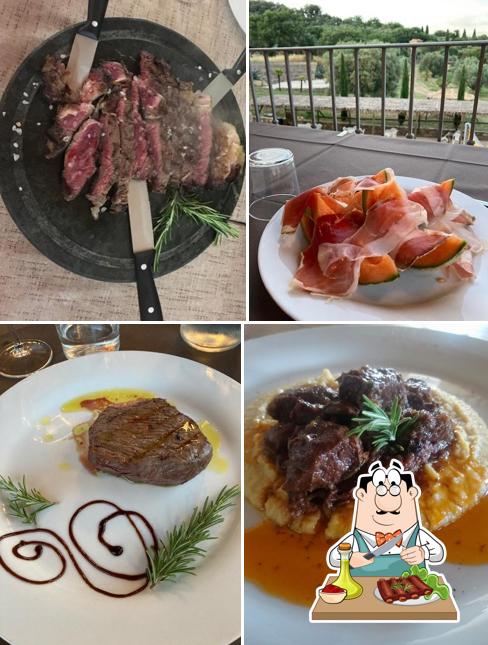 Ristorante In Foresteria Tenuta La Fontanella Suvereto serve piatti di carne