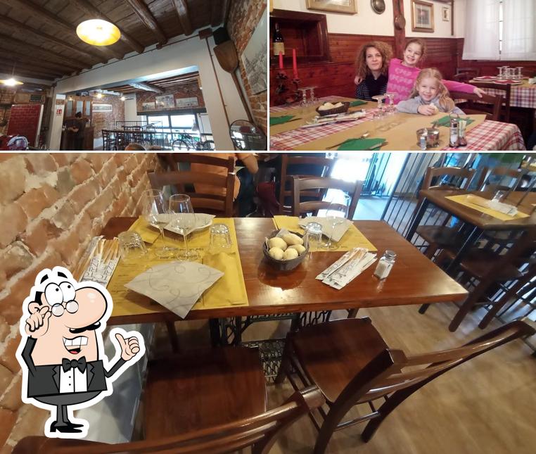 Gli interni di Salsamenteria del Borgo Osteria con Cucina