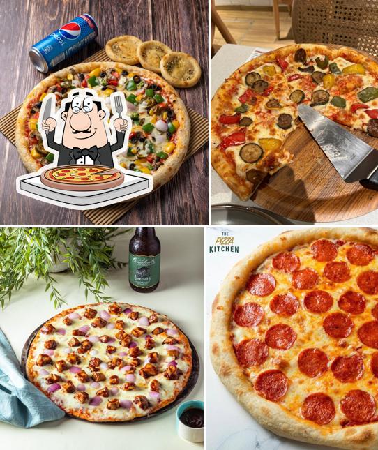 Pick pizza at The Pizza Kitchen - Sector 10