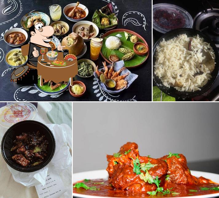 Food at Aami Bangali Restaurant