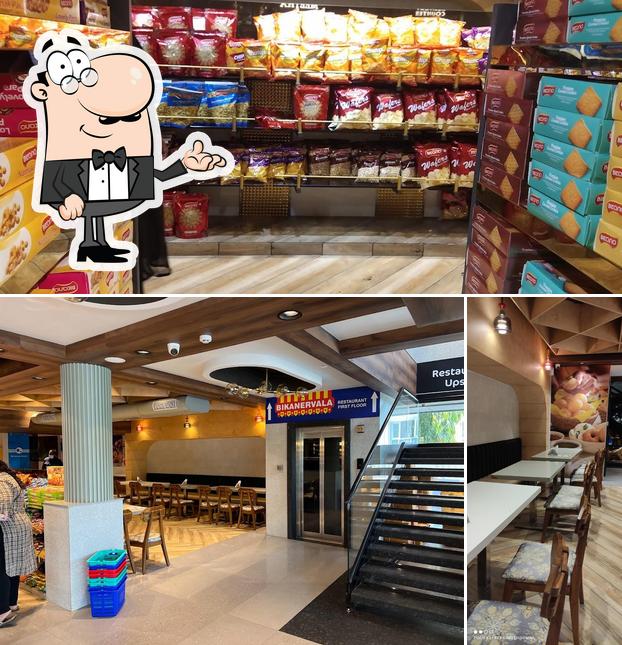 The interior of Bikanervala Nungambakkam Chennai