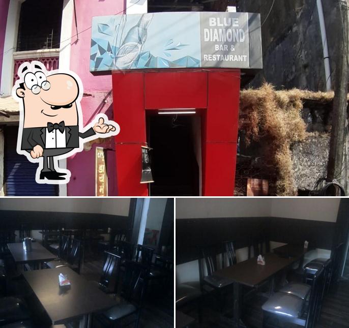 Check out how Blue Diamond Bar and Restaurant looks inside