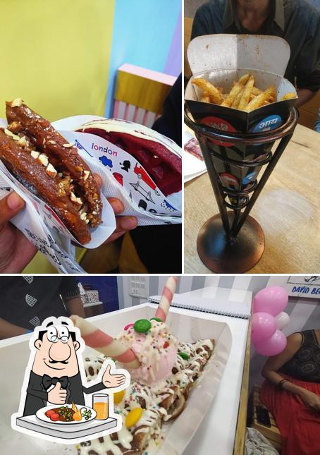 Food at London Bubble co