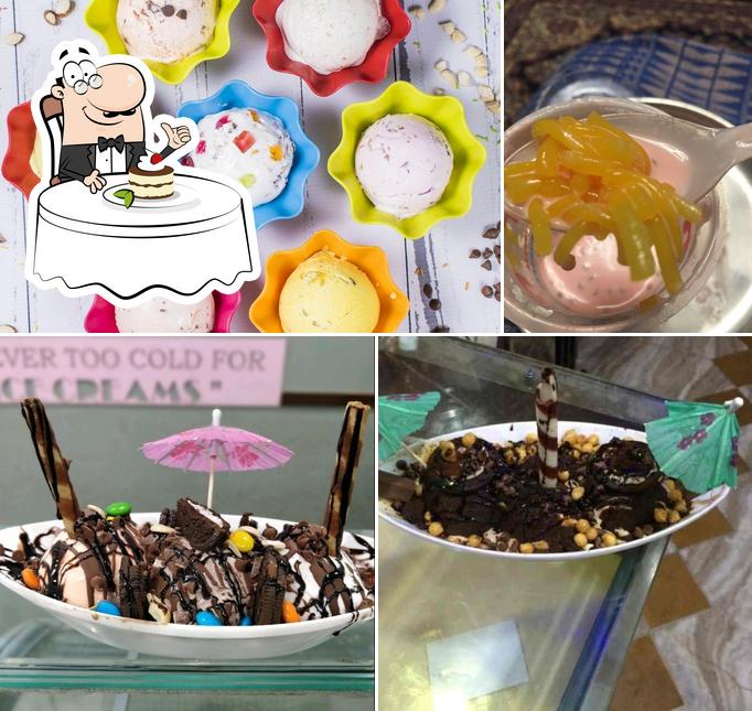 The Big Icecream (Utsav Icecream) provides a variety of sweet dishes