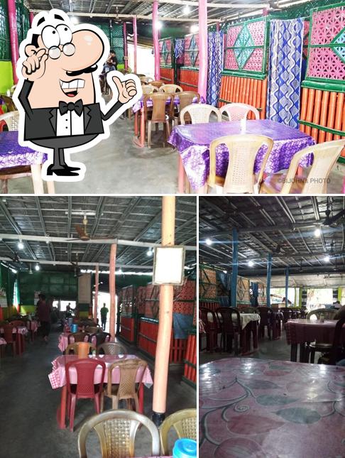 The interior of Dolphin Hotel