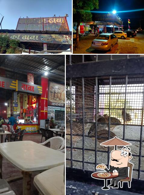 The exterior of Kaka Ka Dhaba