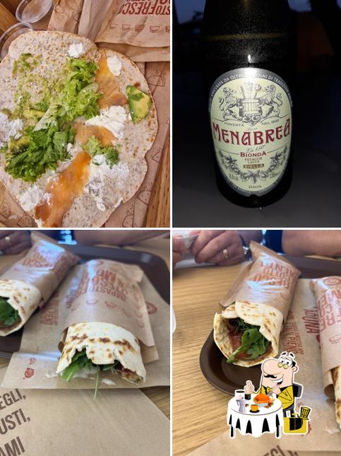 Platti al La Piadineria