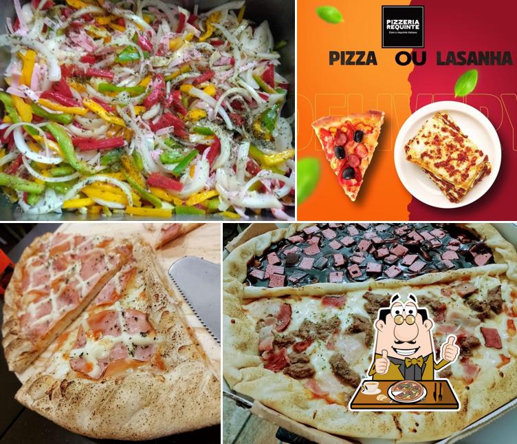 Consiga diferentes tipos de pizza