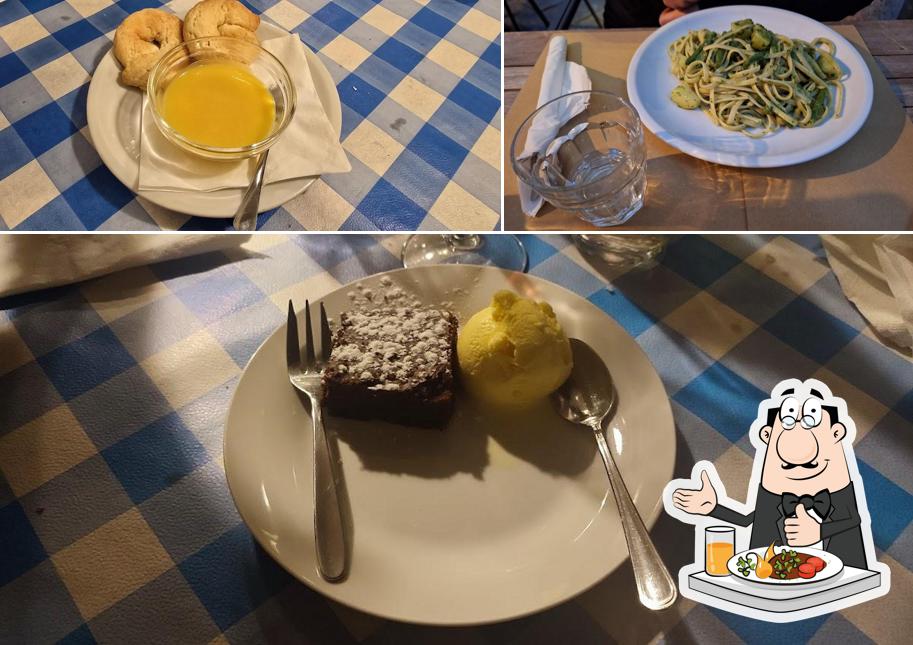 Cibo al Trattoria Mangiabuono