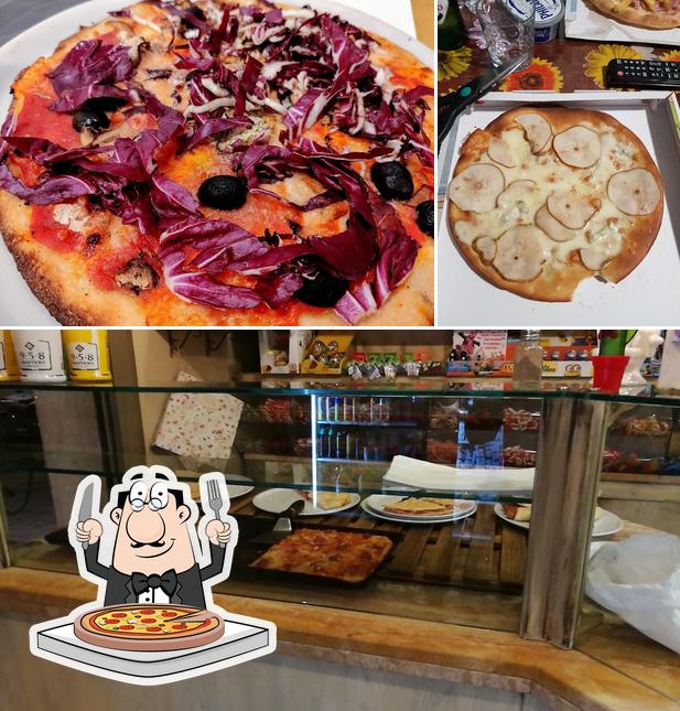 A Pizzeria All'Improvviso, puoi ordinare una bella pizza