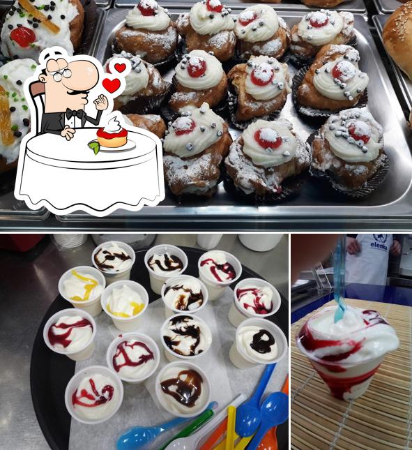 Bar Costa propone un'ampia selezione di dessert