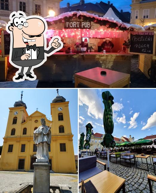 Curiosa tra gli esterni di Fort Pub