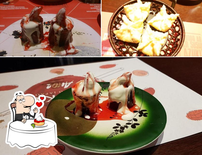 Azuki - Sabores do Japão oferece uma escolha de pratos doces