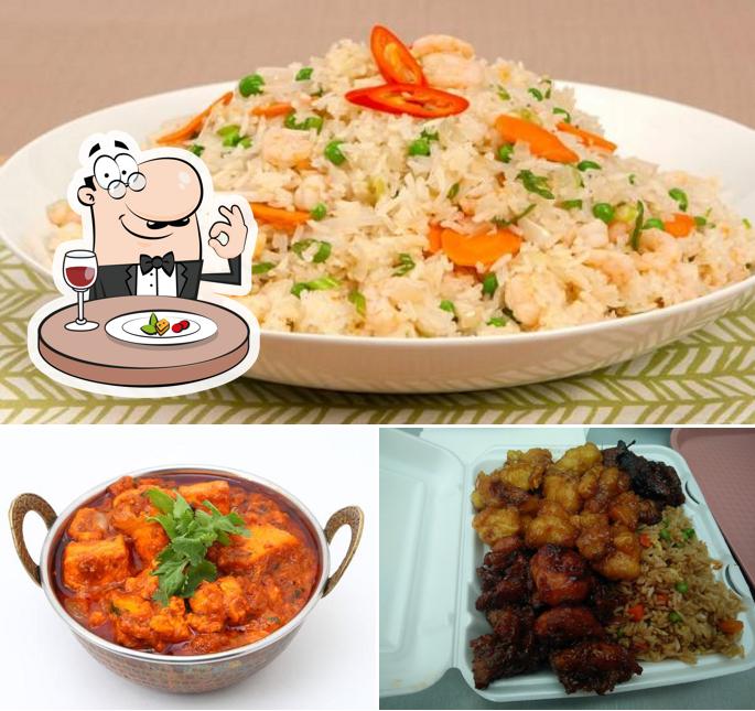 Food at Azzez Briyaani