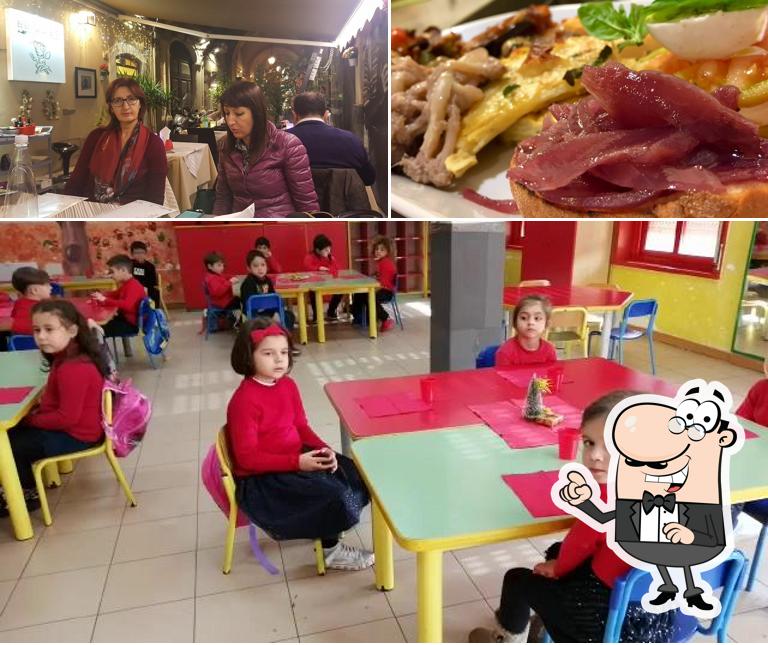 Questa è la foto che mostra la interni e cibo di Be Quiet