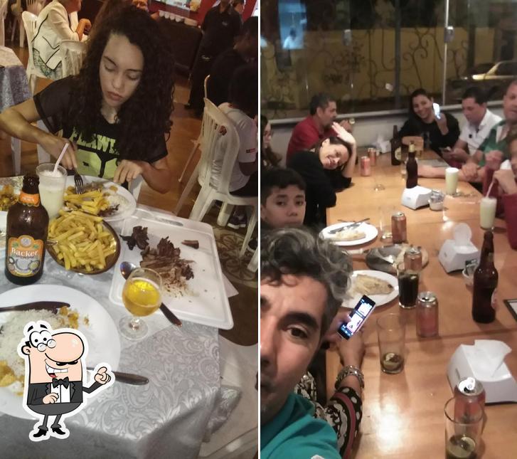 O interior do Churrascaria E Pizzaria Casarao
