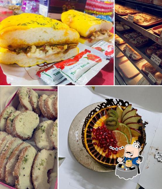 Food at Fantasy Pastry Shop