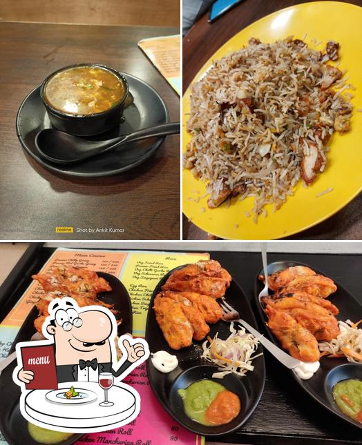 Food at Fork and Chops