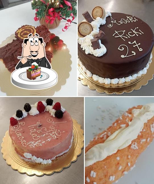 Torta al cioccolato al La Croissanteria di Marcolongo Diego