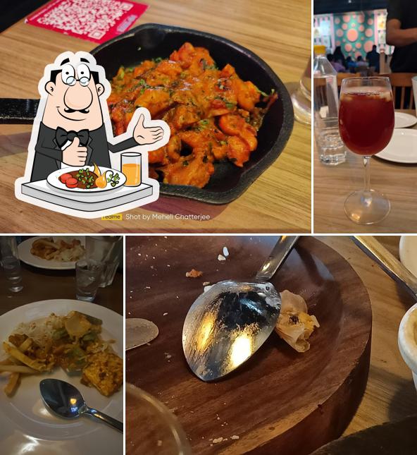 Food at Pop Tates BKC